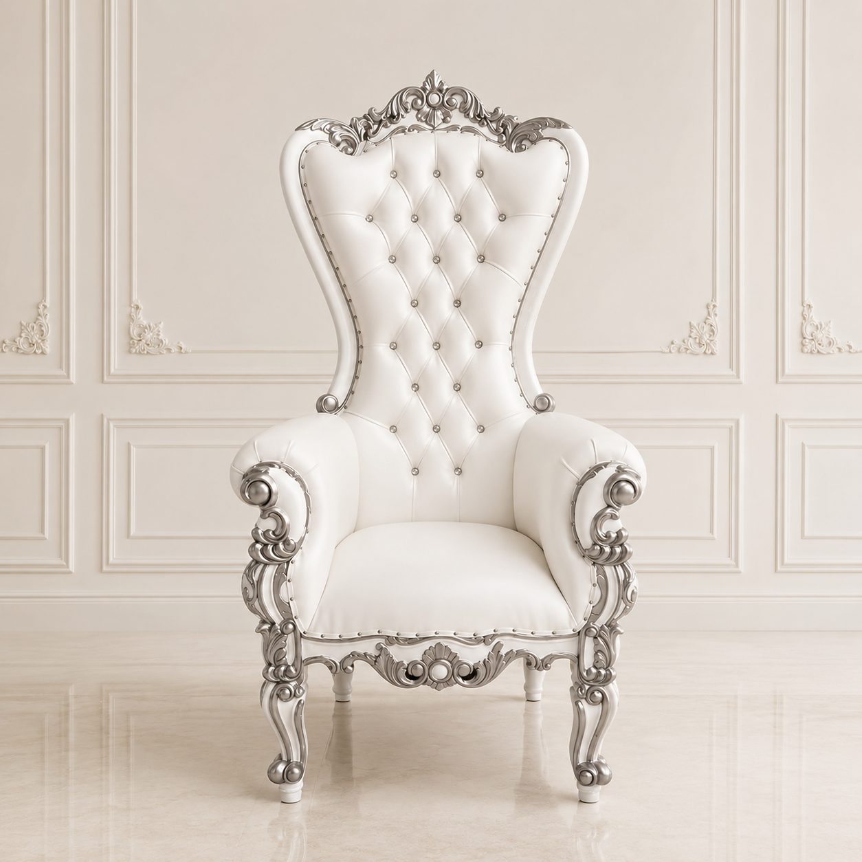 Chloe XL Legs Throne Chair