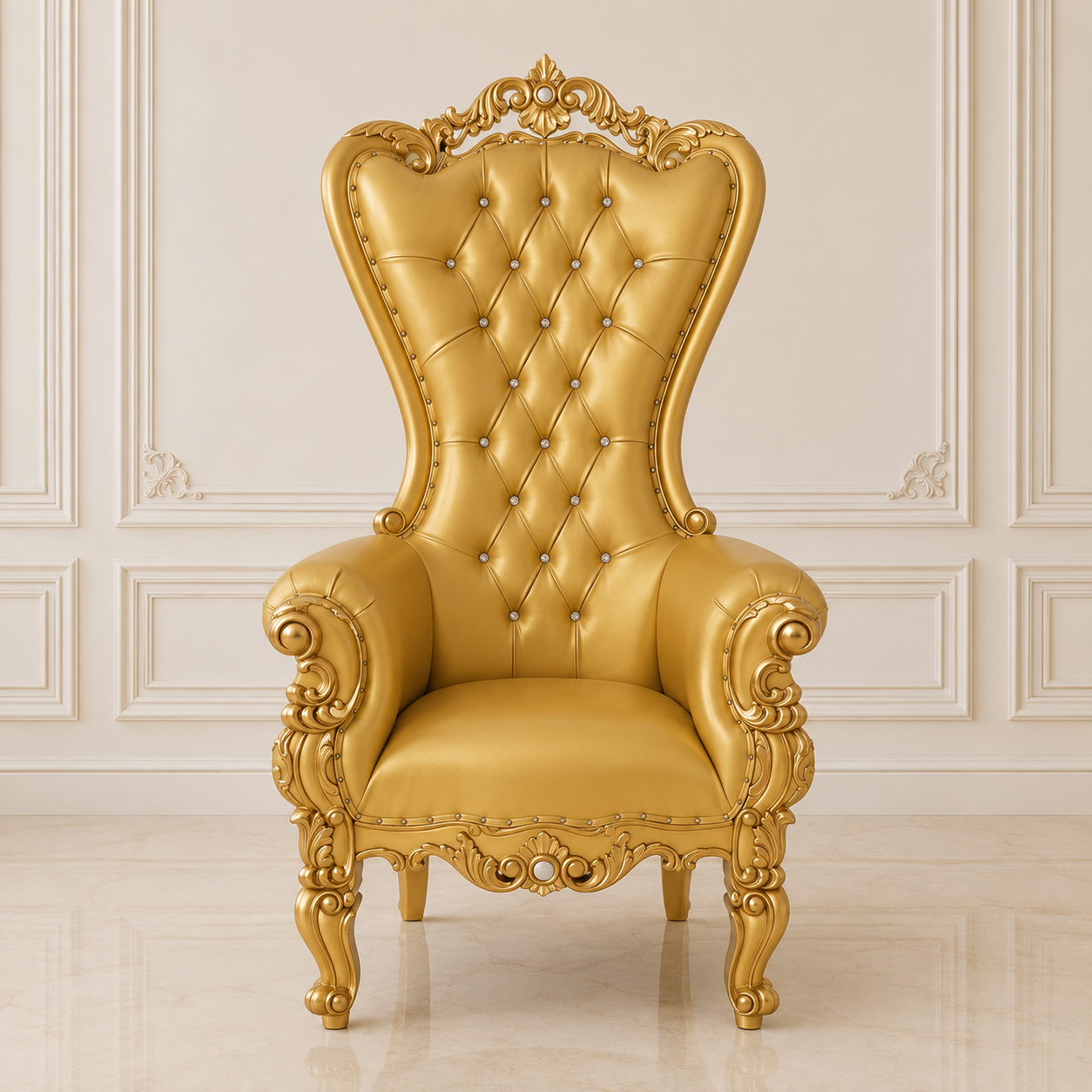 Chloe XL Legs Throne Chair