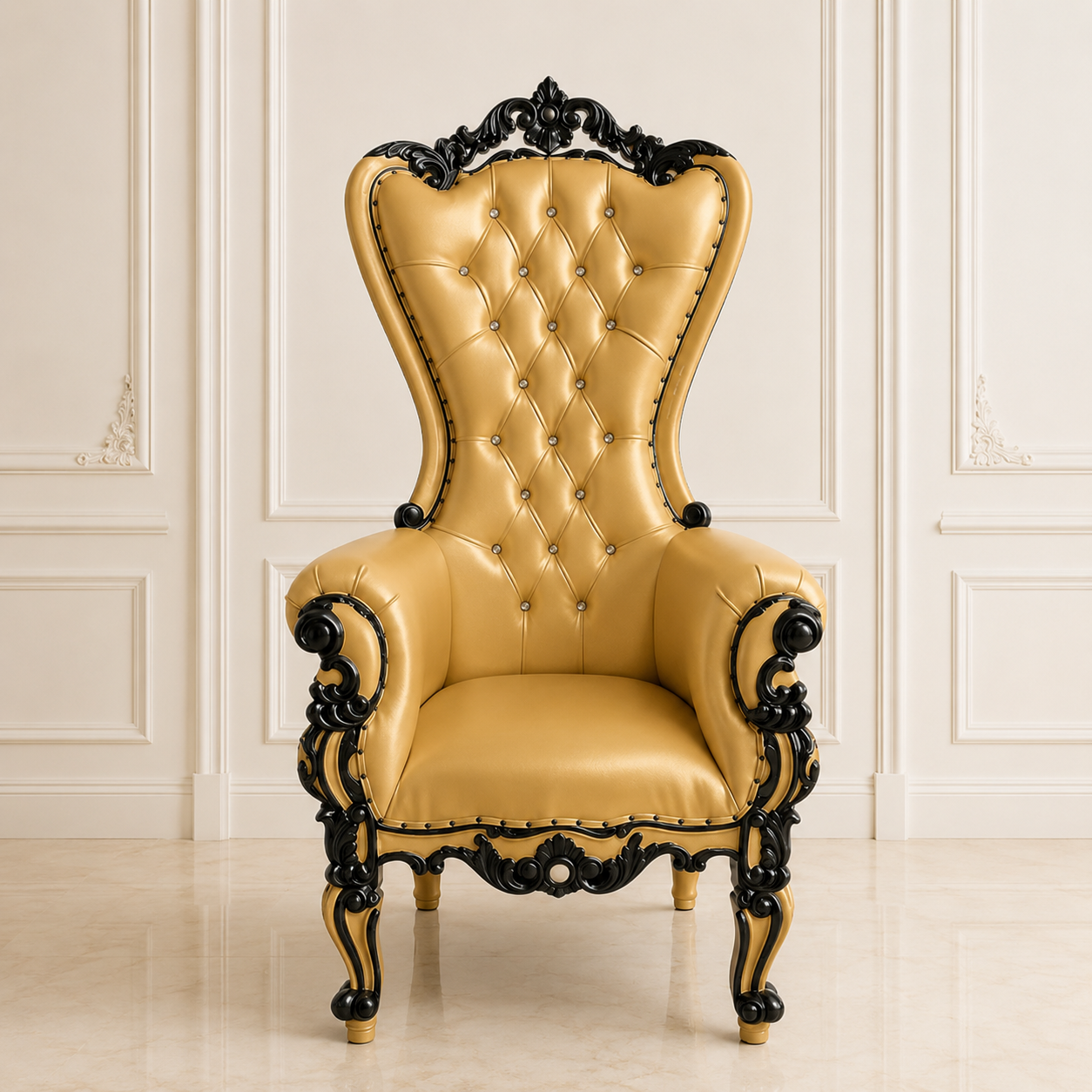 Chloe XL Legs Throne Chair