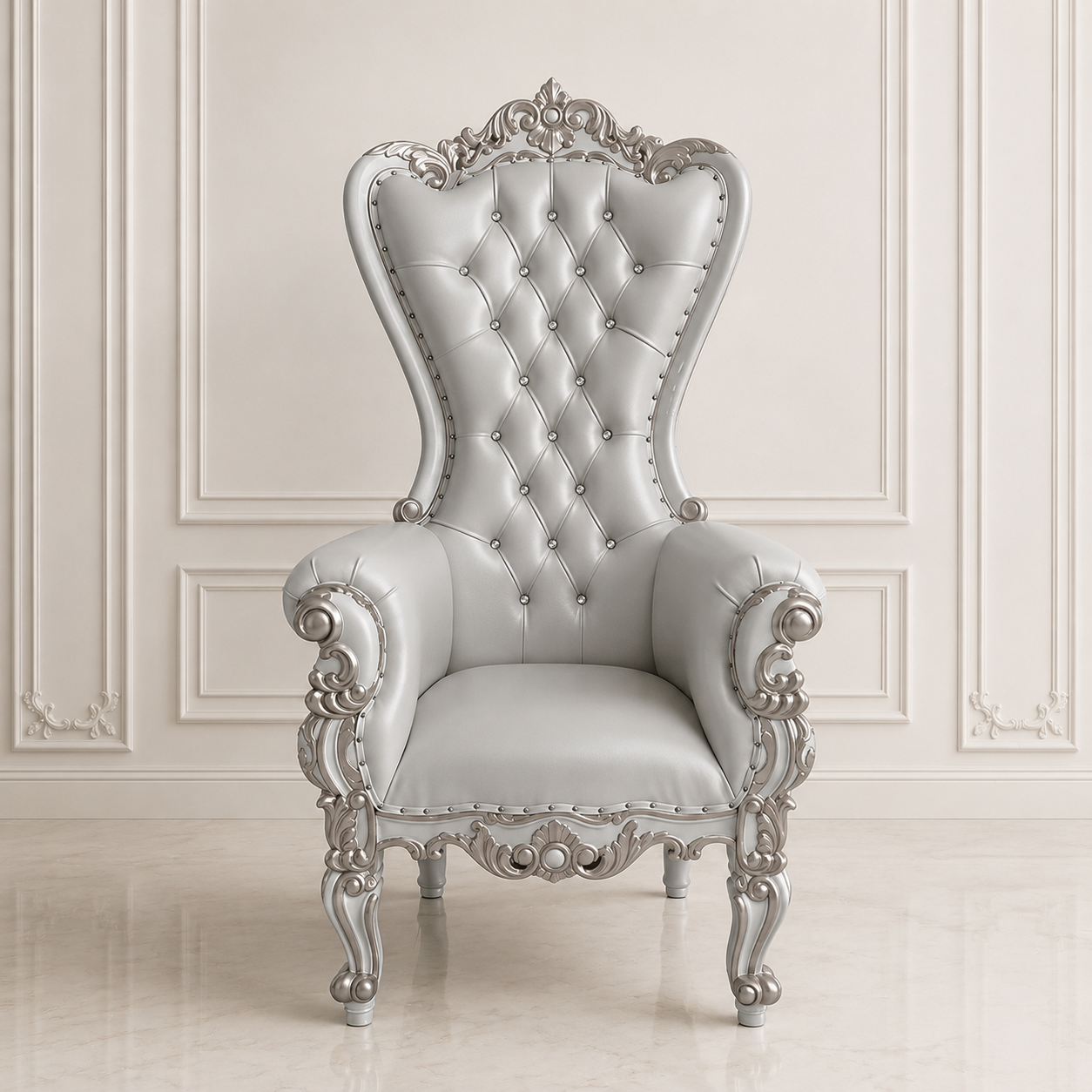 Chloe XL Legs Throne Chair