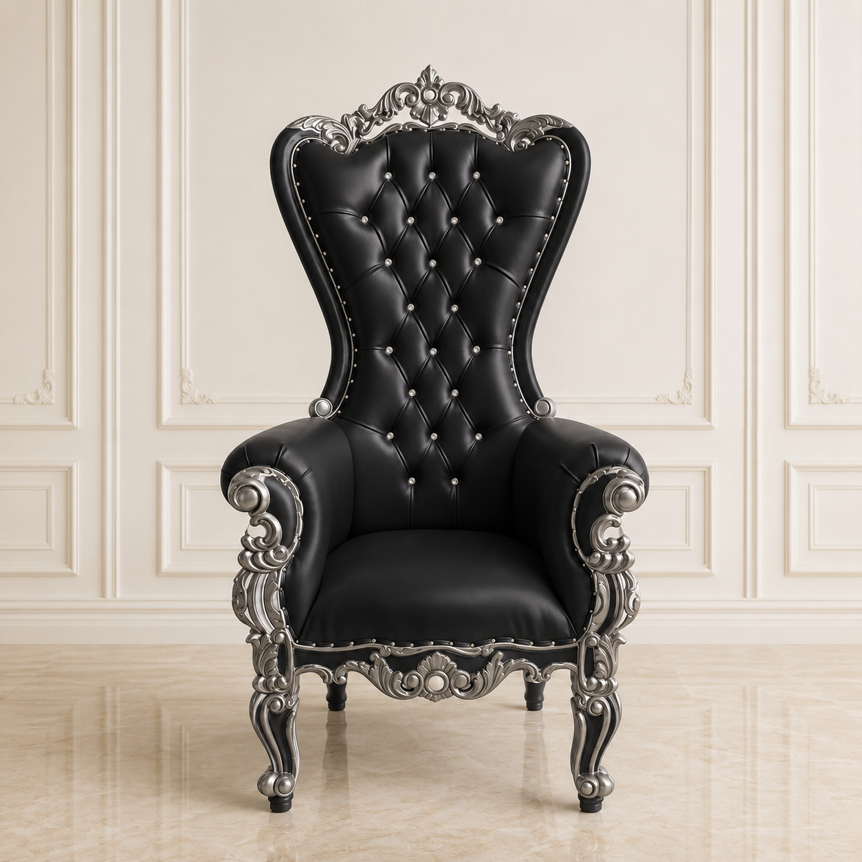 Chloe XL Legs Throne Chair