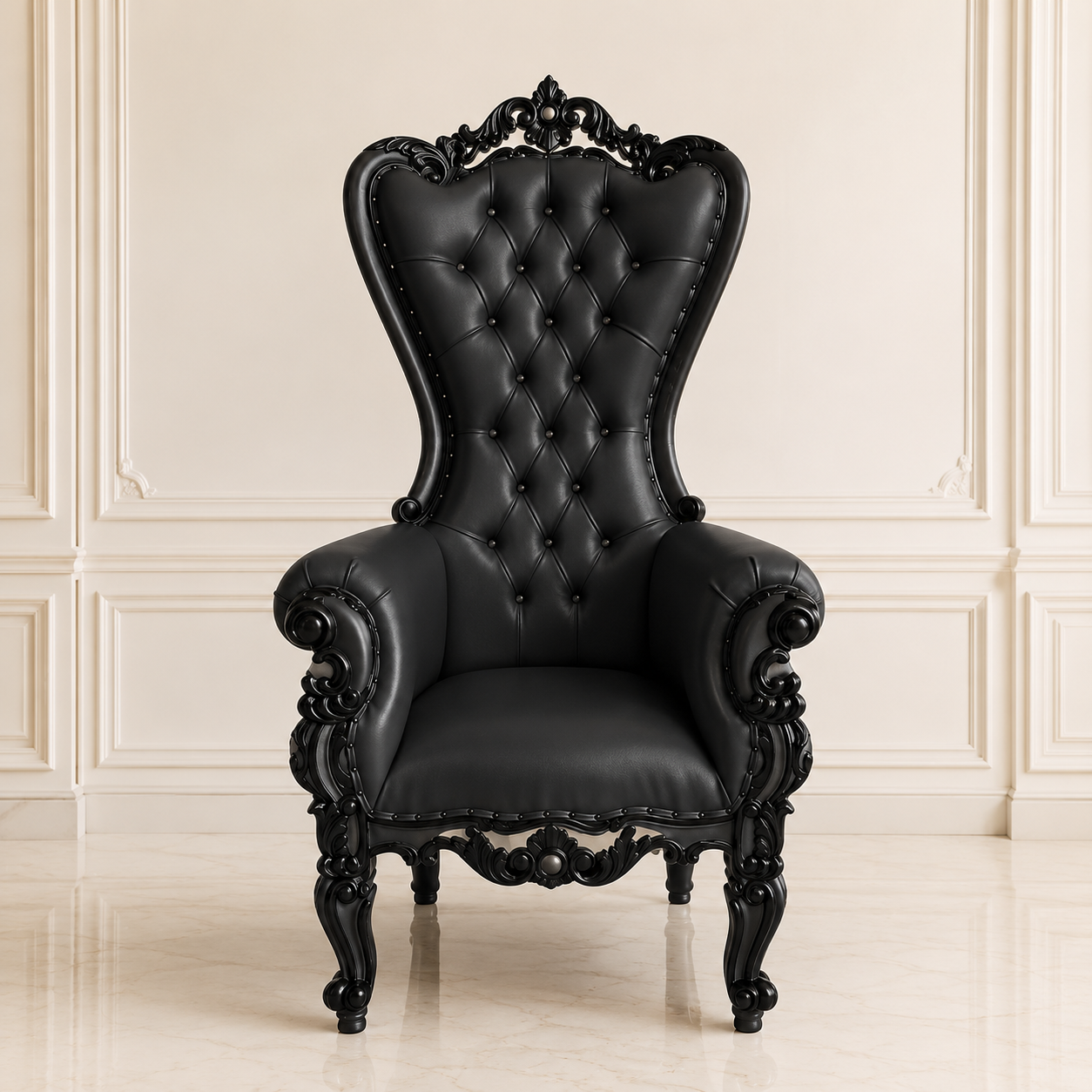 Chloe XL Legs Throne Chair