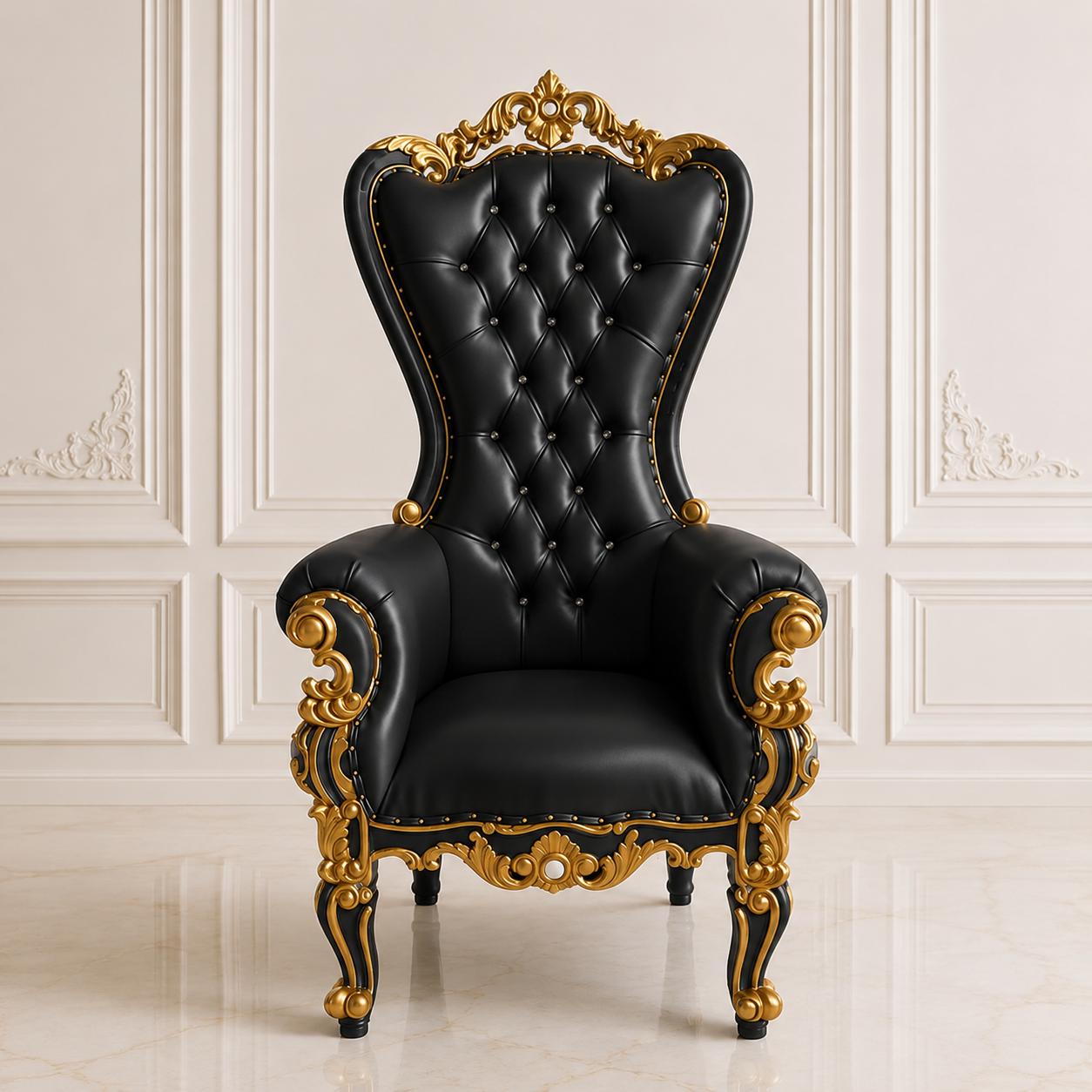 Chloe XL Legs Throne Chair