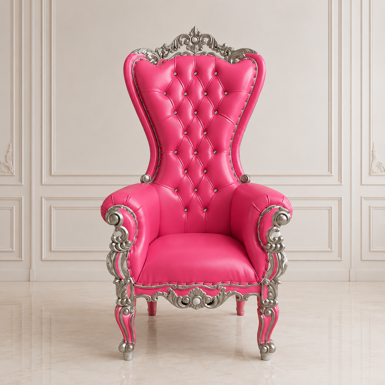 Chloe XL Legs Throne Chair
