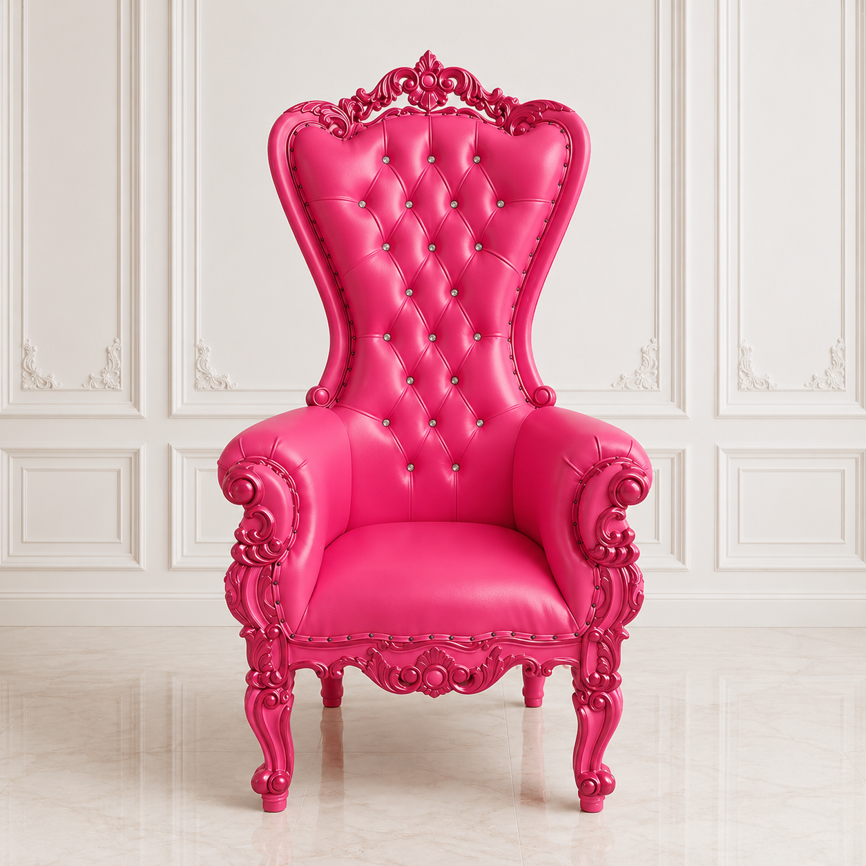 Chloe XL Legs Throne Chair