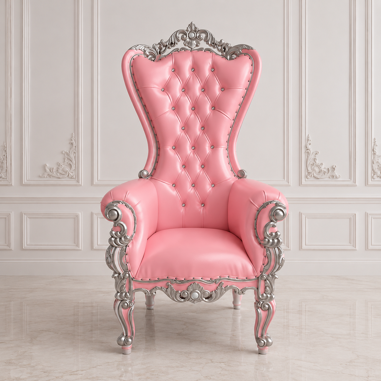 Chloe XL Legs Throne Chair
