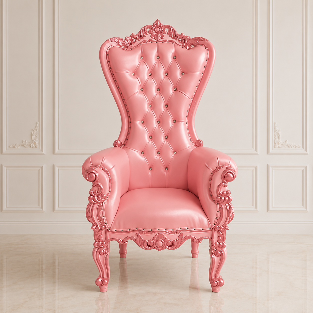 Chloe XL Legs Throne Chair