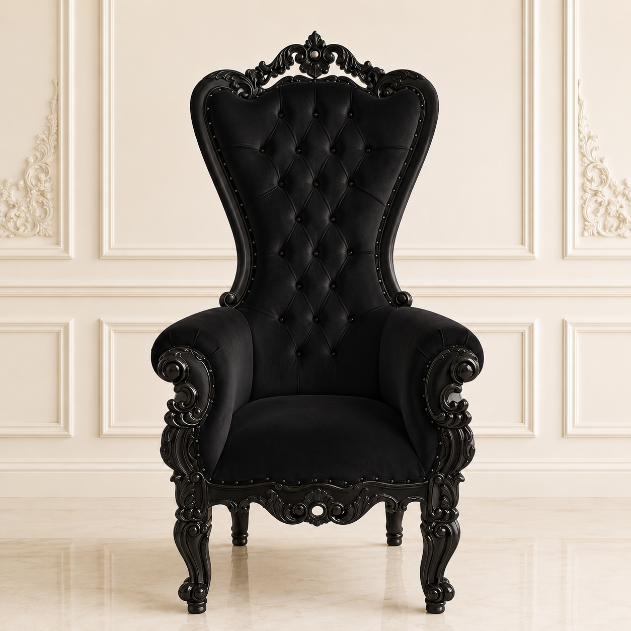 Chloe XL Legs Throne Chair