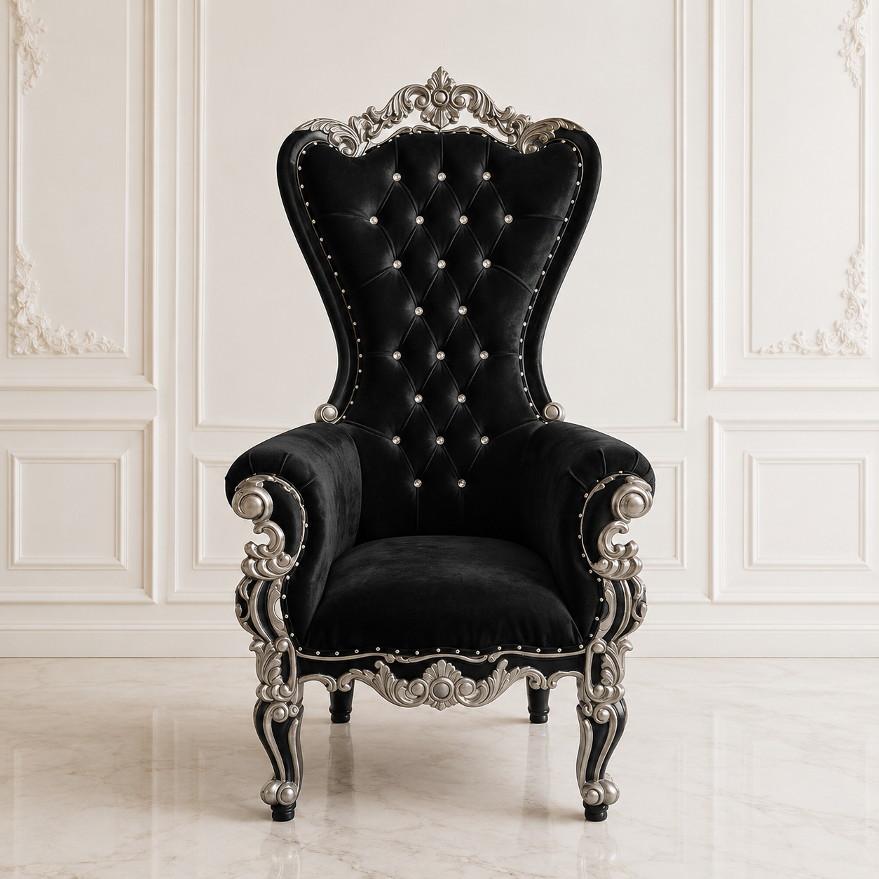 Chloe XL Legs Throne Chair