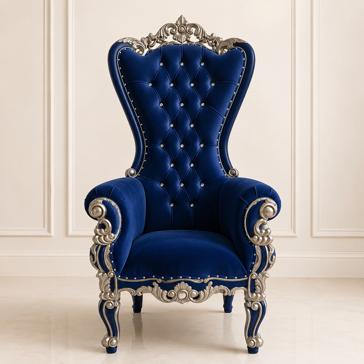 Chloe XL Legs Throne Chair