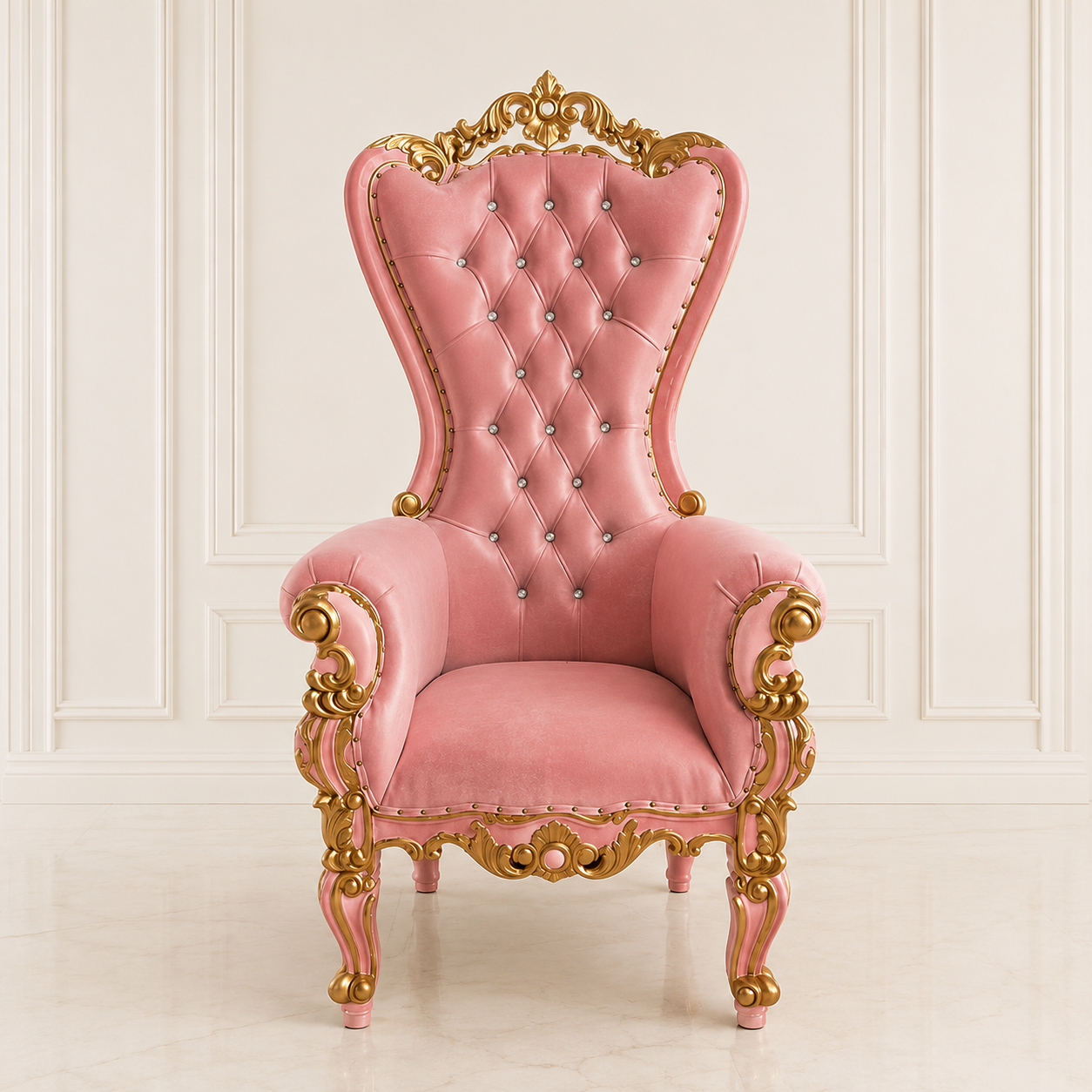Chloe XL Legs Throne Chair