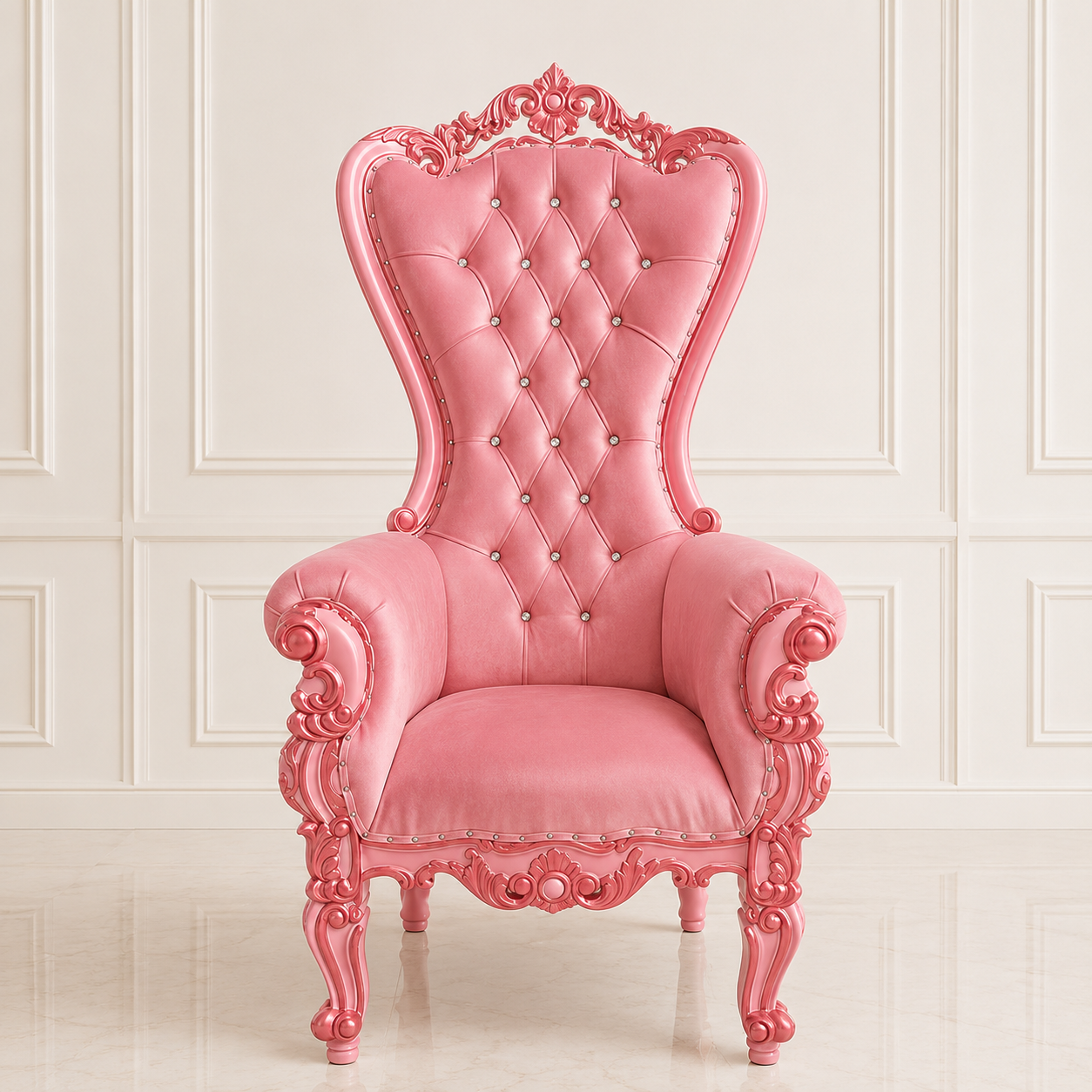 Chloe XL Legs Throne Chair