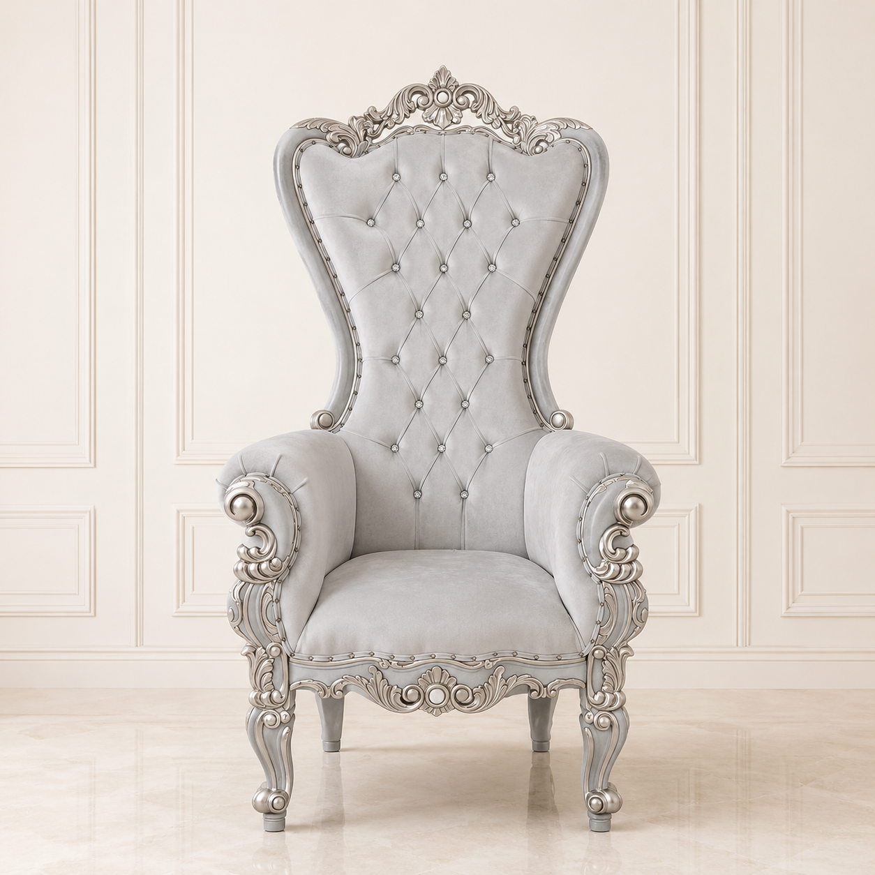 Chloe XL Legs Throne Chair