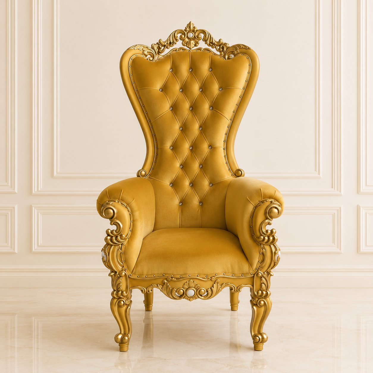 Chloe XL Legs Throne Chair
