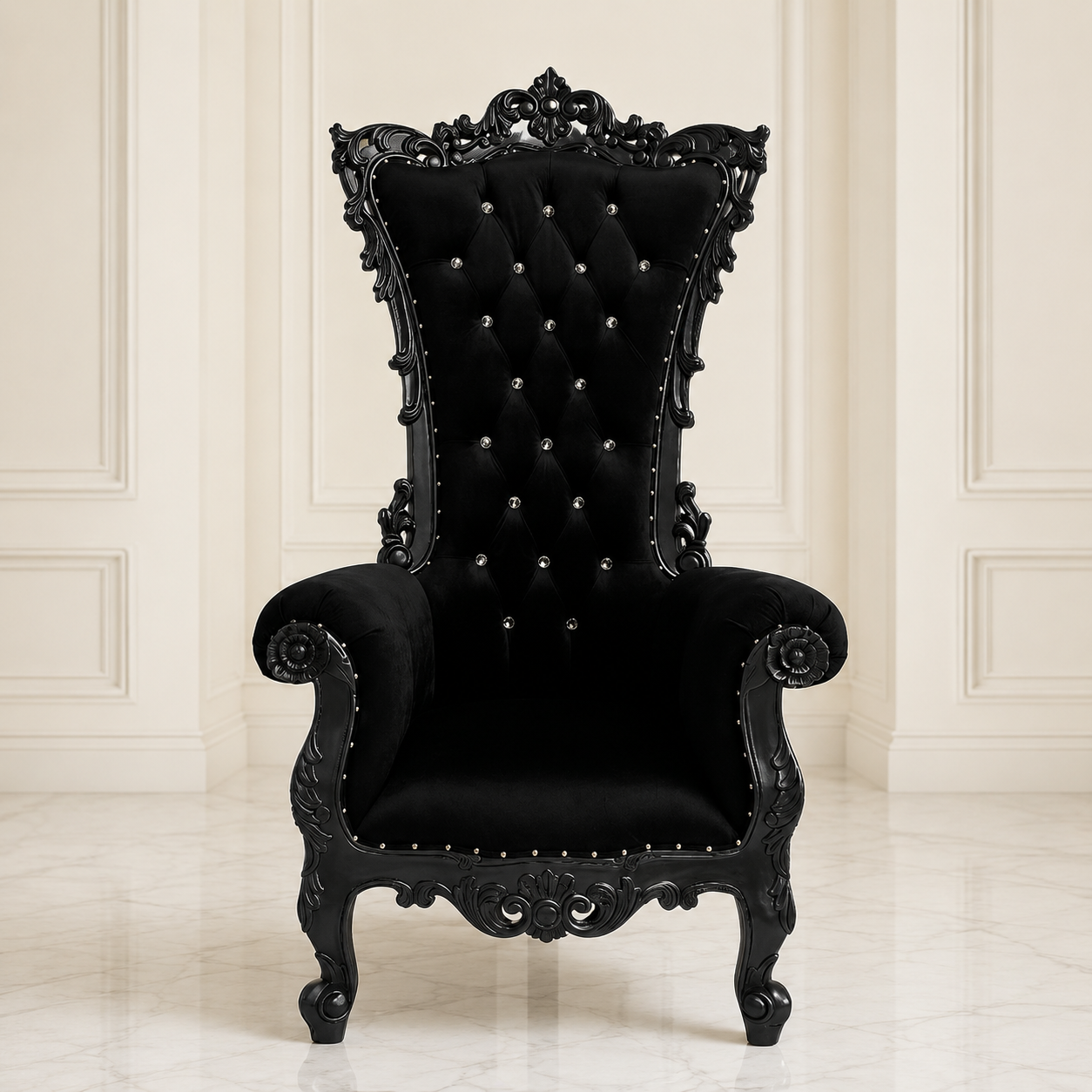 Noella Royal Throne Chair