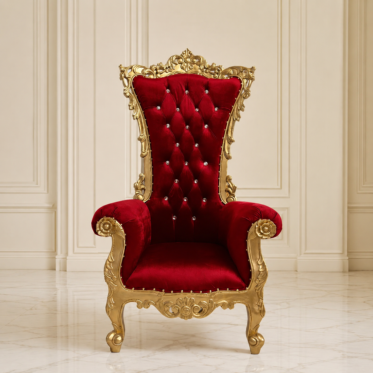 Noella Royal Throne Chair