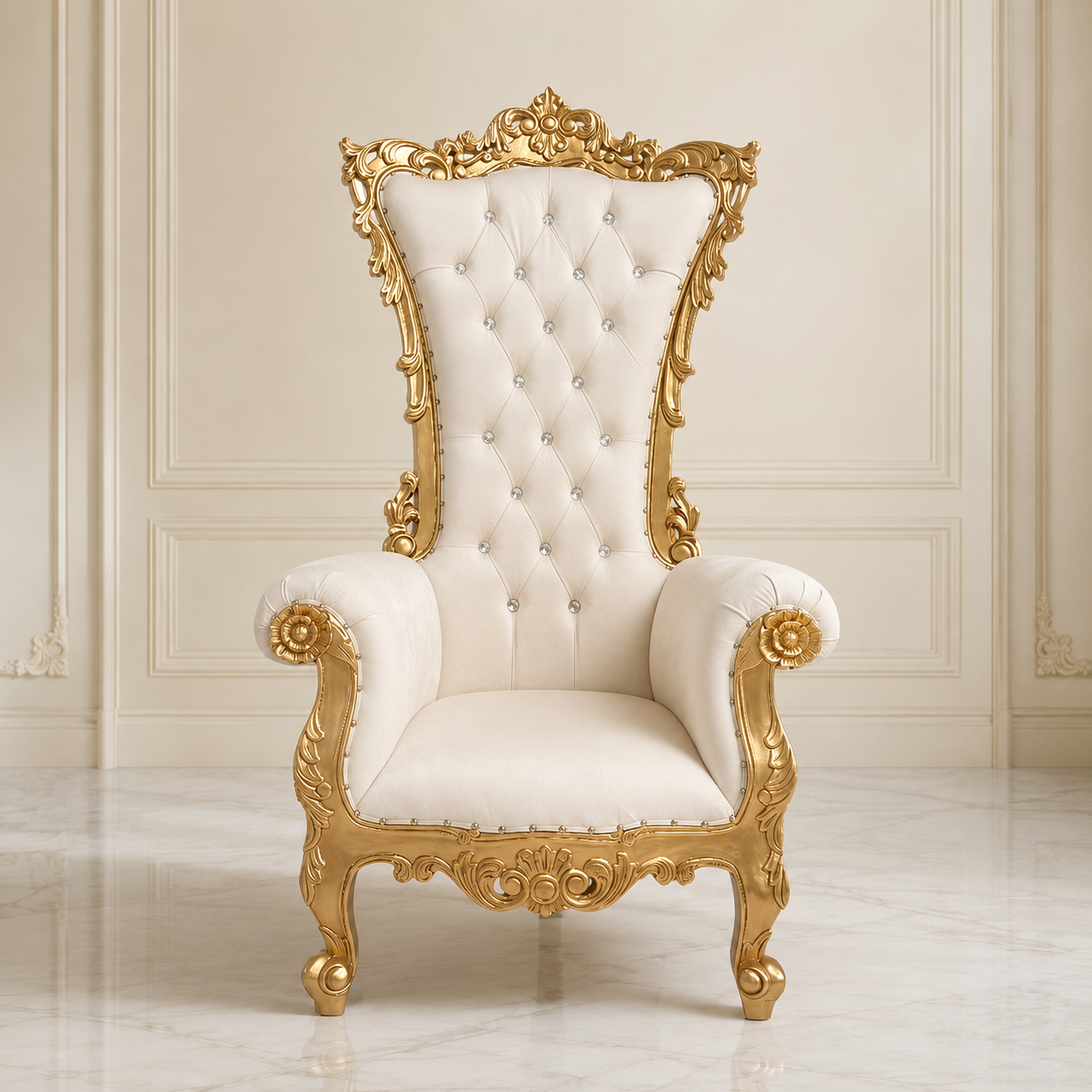 Noella Royal Throne Chair