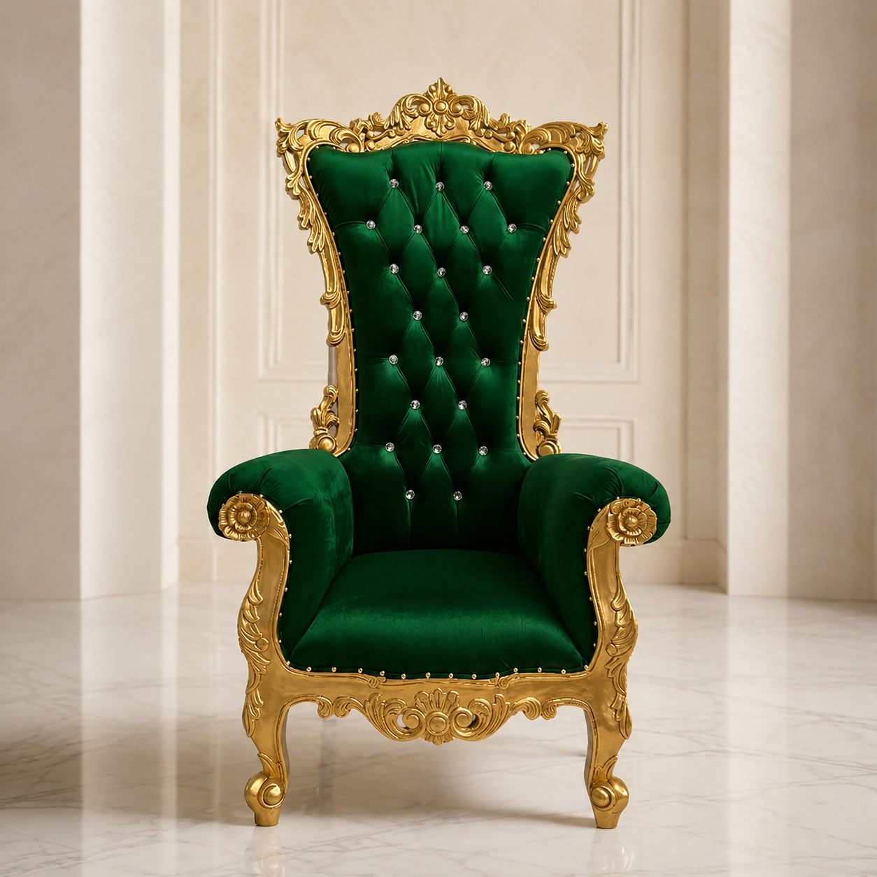 Noella Royal Throne Chair