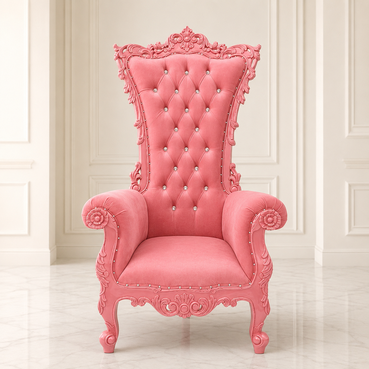 Noella Royal Throne Chair
