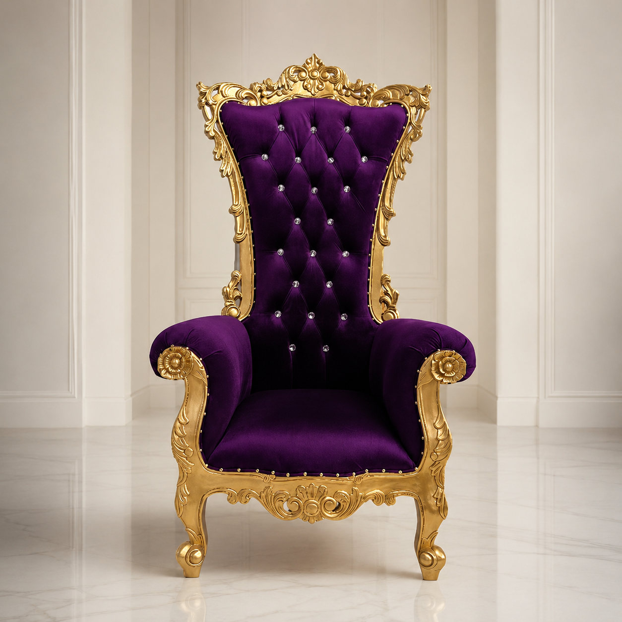 Noella Royal Throne Chair