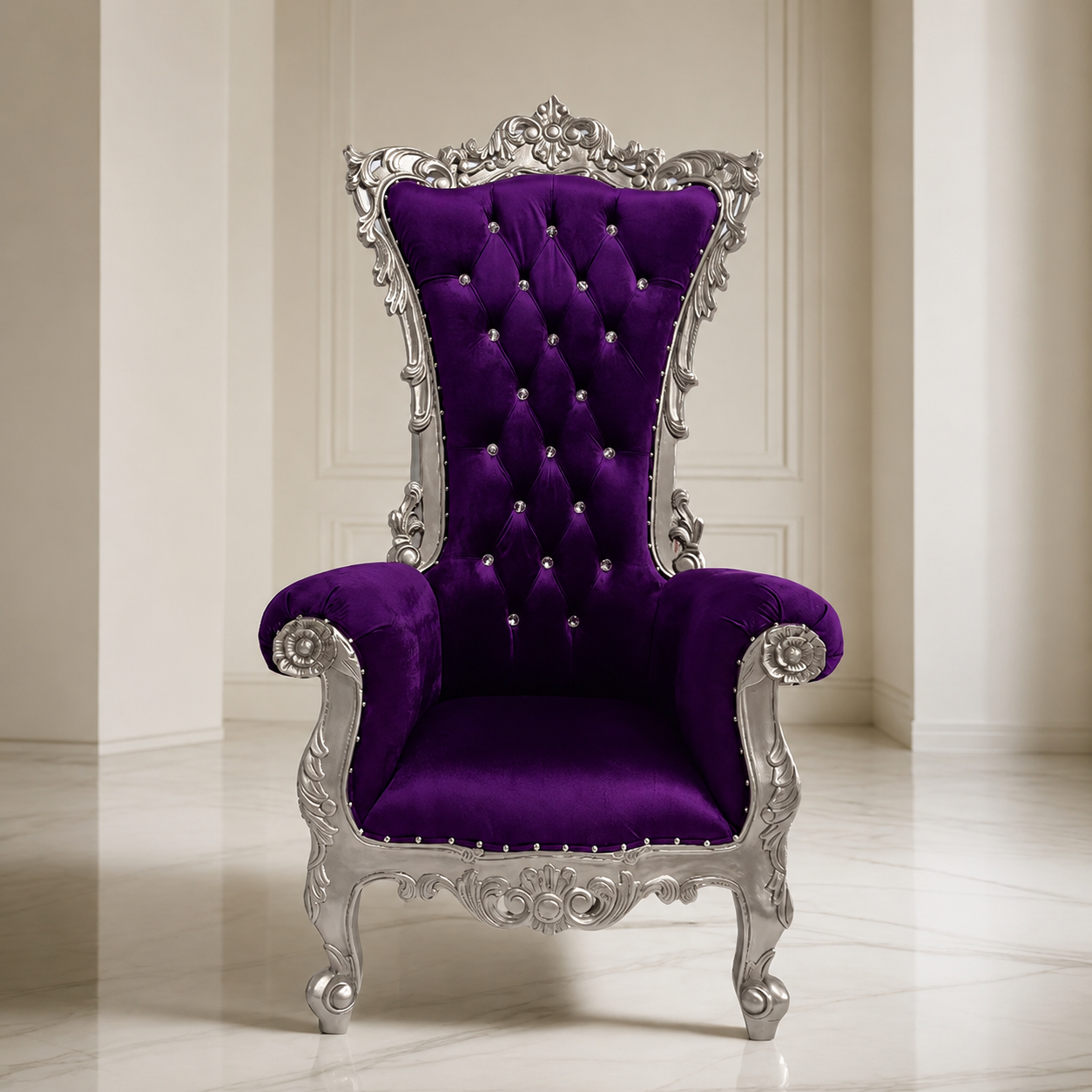 Noella Royal Throne Chair