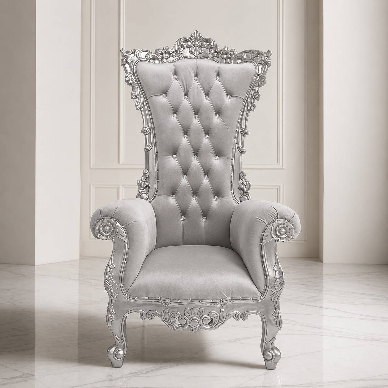 Noella Royal Throne Chair