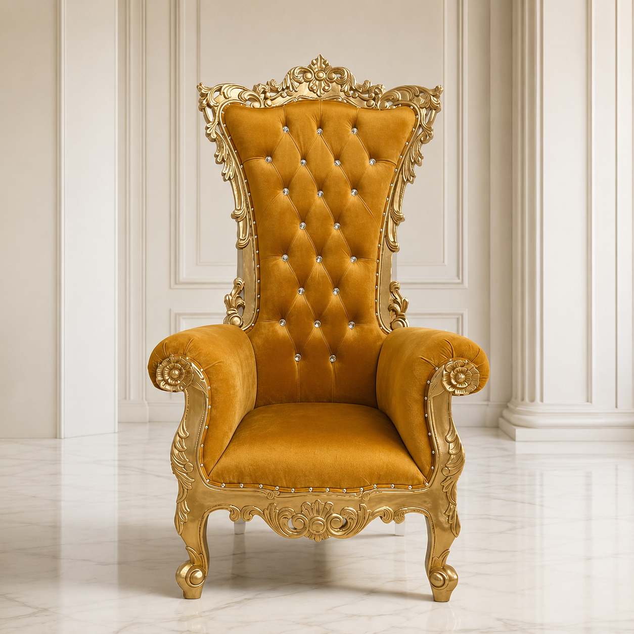 Noella Royal Throne Chair