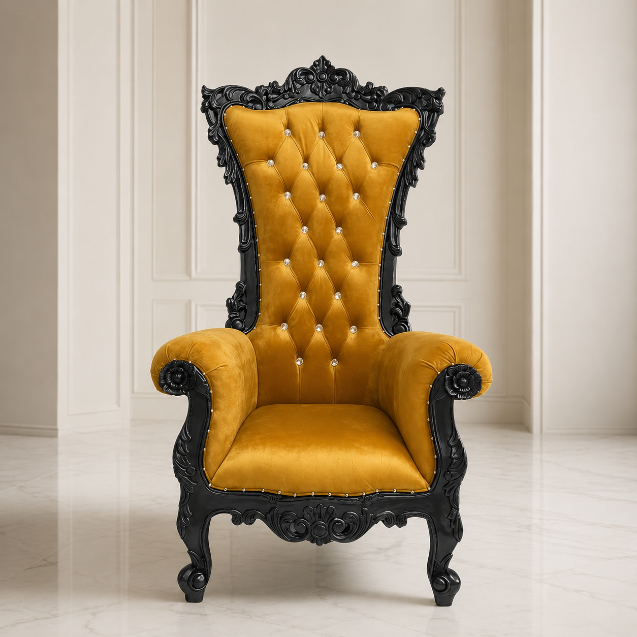 Noella Royal Throne Chair
