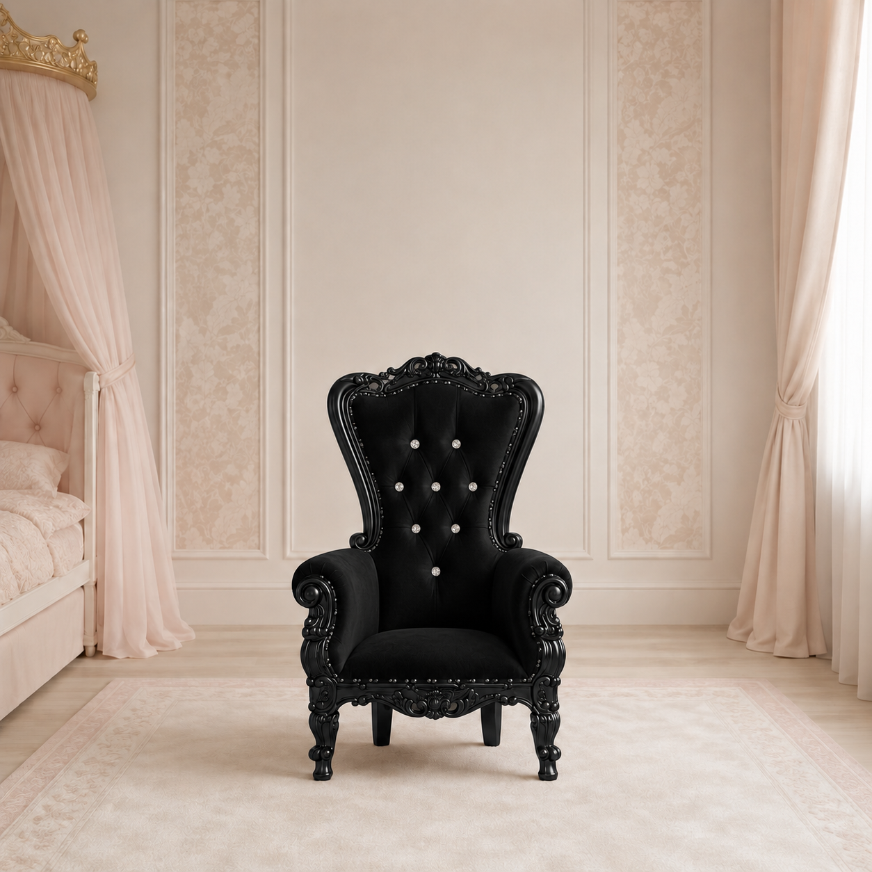Mini Tiffany 33 Kids Throne - Velvet