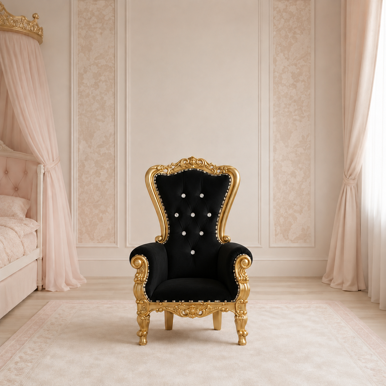 Mini Tiffany 33 Kids Throne - Velvet