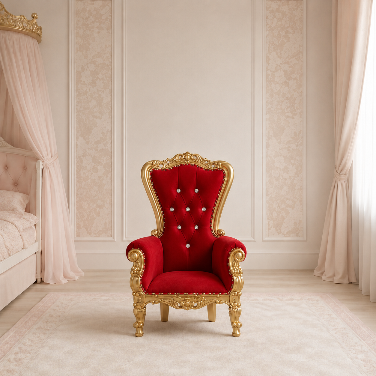 Mini Tiffany 33 Kids Throne - Velvet