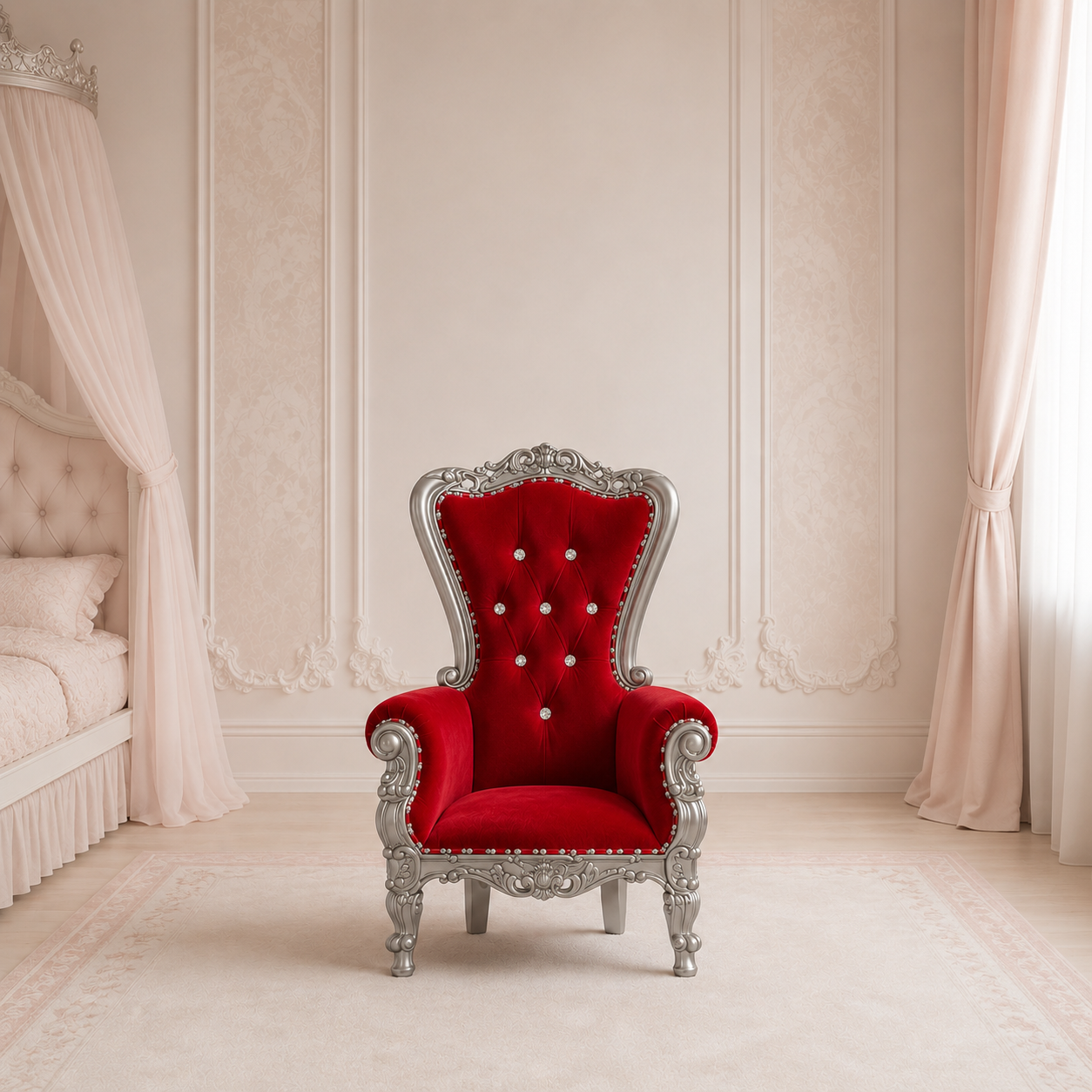 Mini Tiffany 33 Kids Throne - Velvet