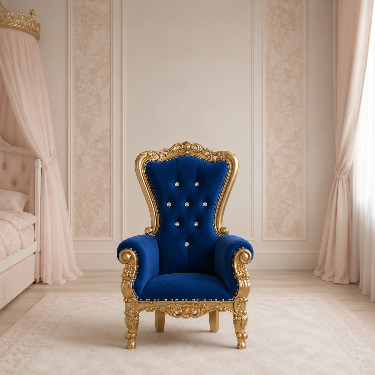 Mini Tiffany 33 Kids Throne - Velvet