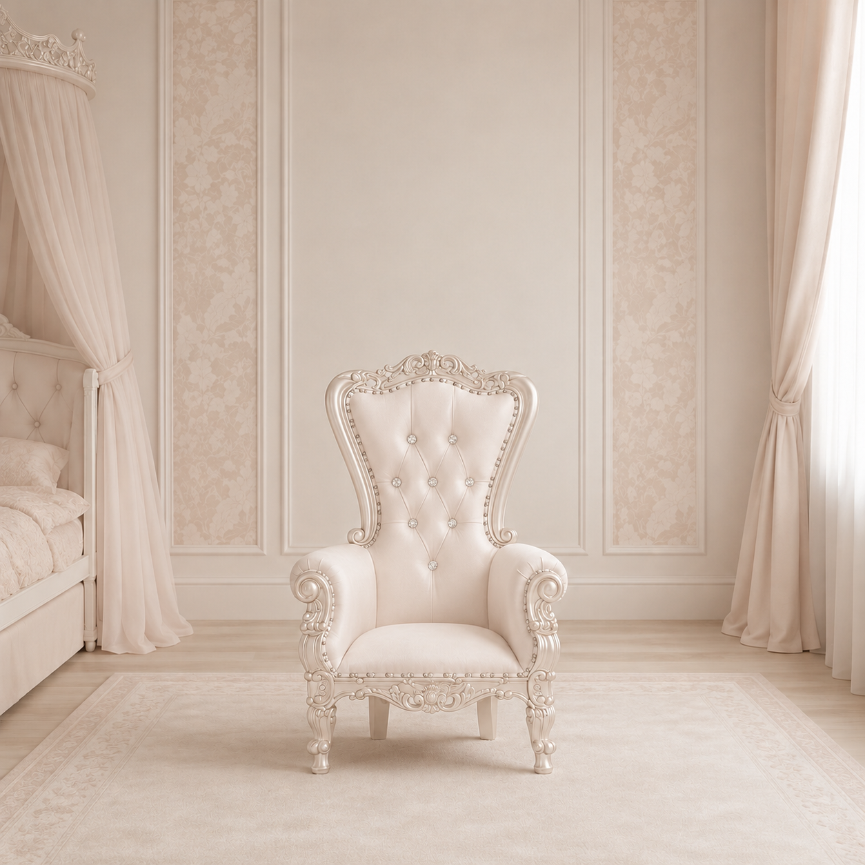 Mini Tiffany 33 Kids Throne - Velvet