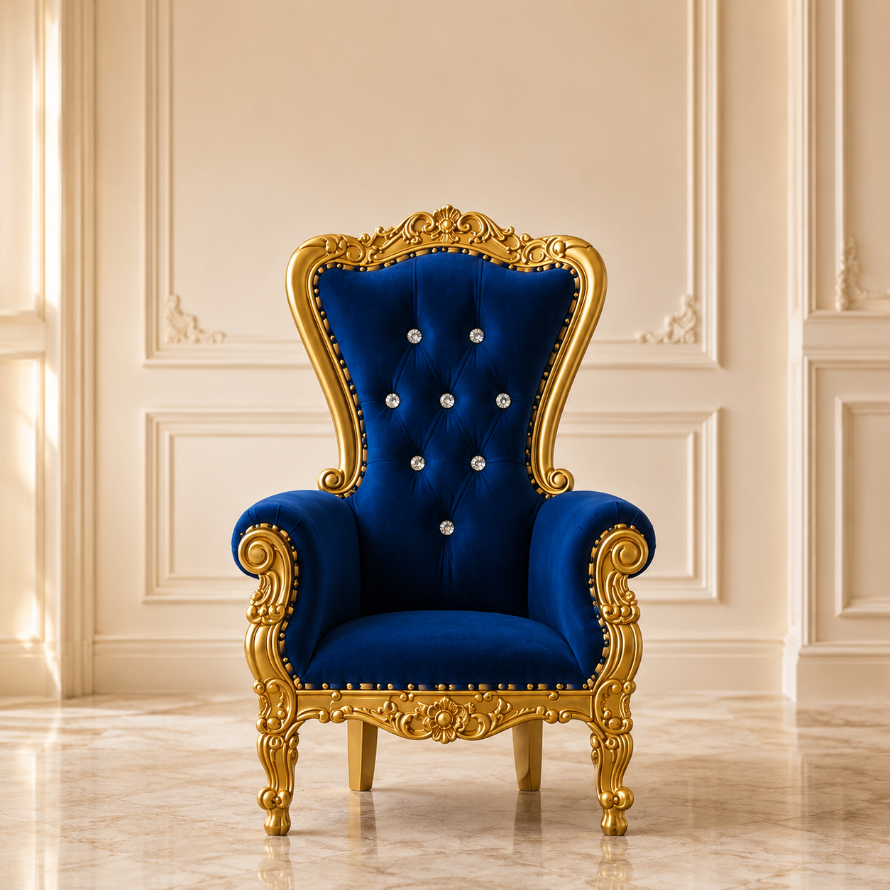 Mini Tiffany 33 Kids Throne - Velvet
