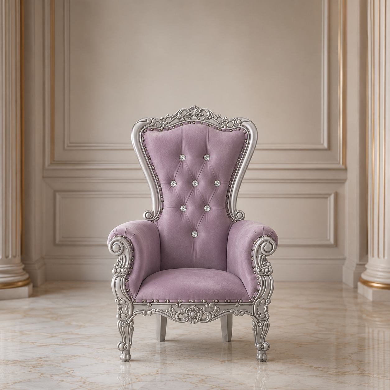 Mini Tiffany 33 Kids Throne - Velvet