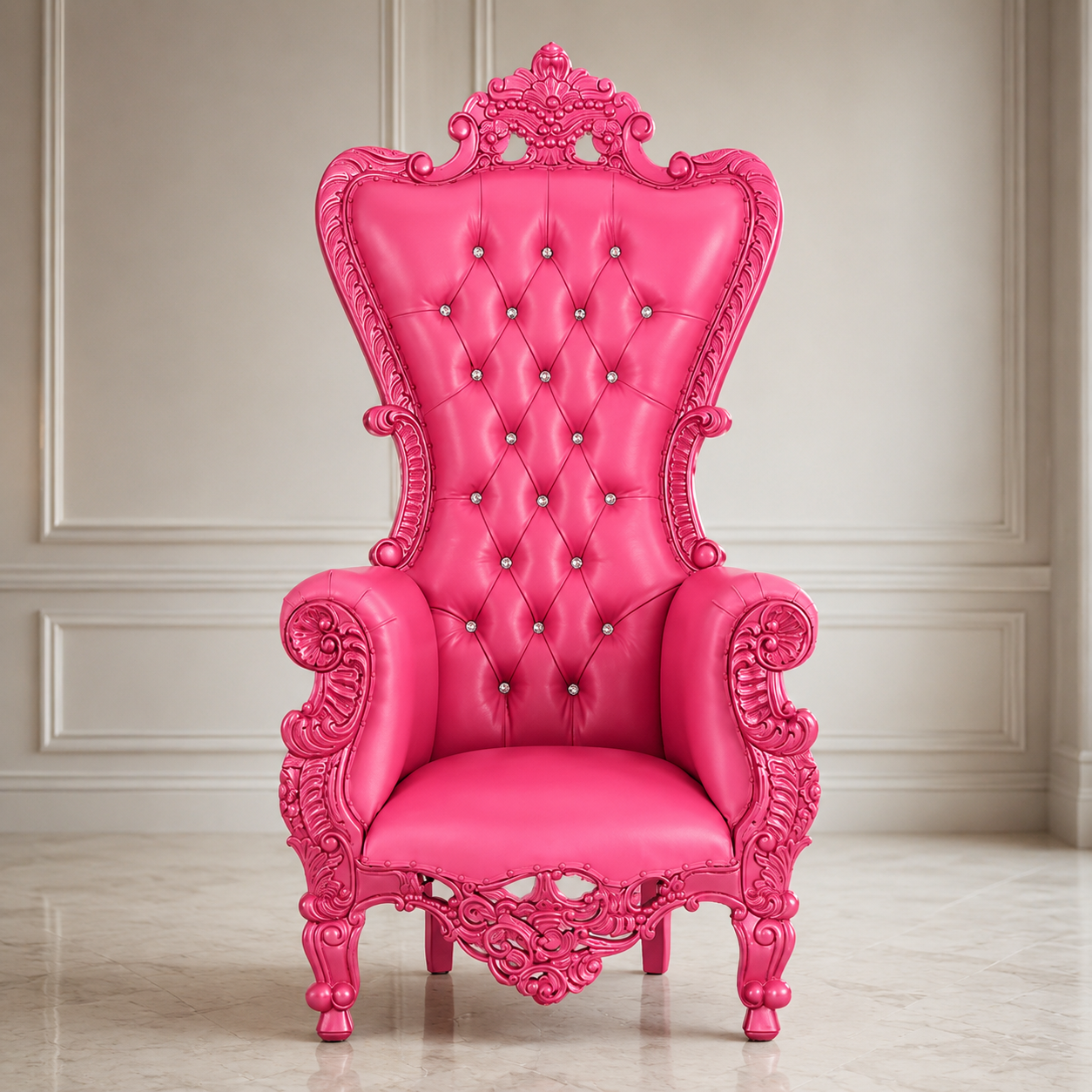 Queen Elizabeth Throne Chair
