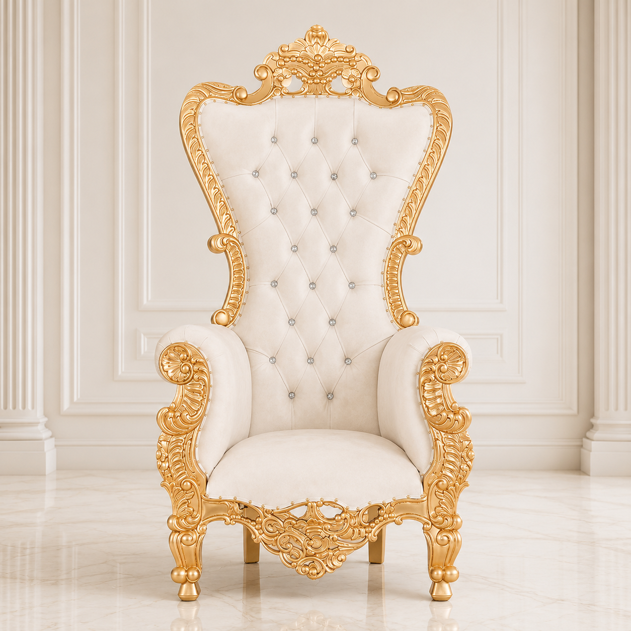Queen Elizabeth Throne Chair