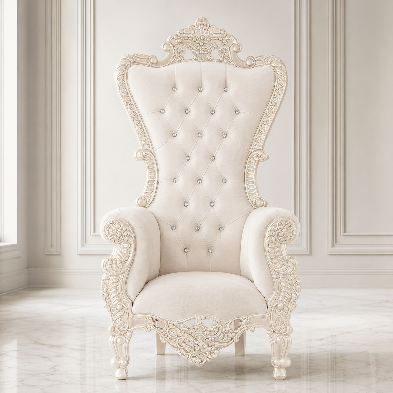 Queen Elizabeth Throne Chair