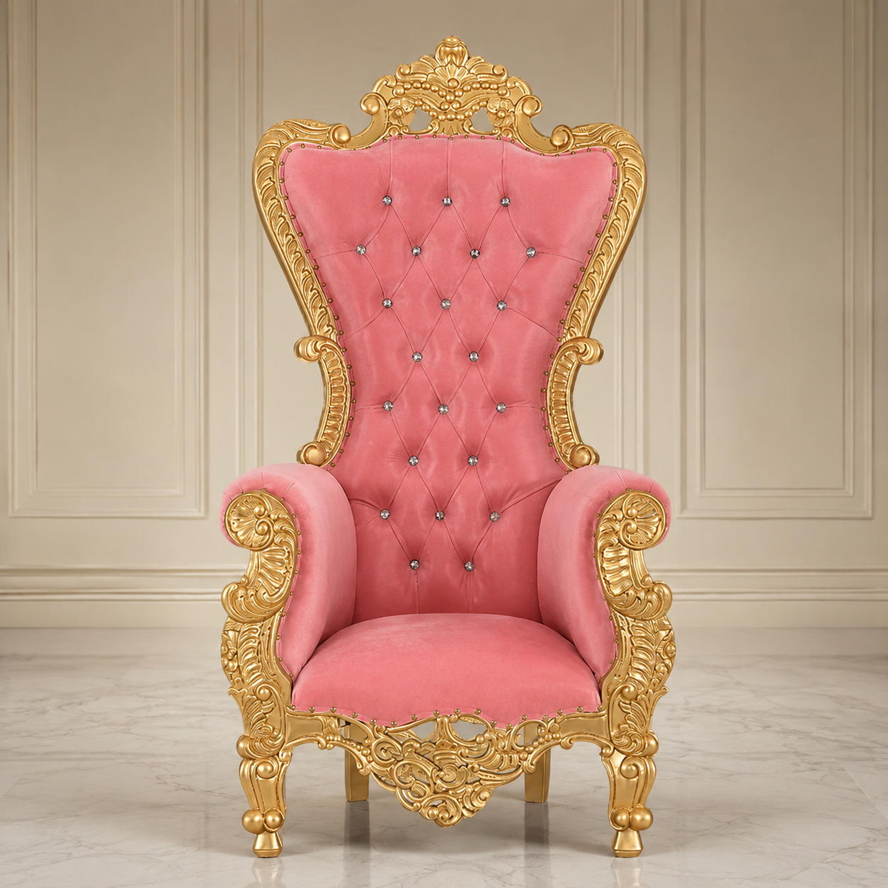 Queen Elizabeth Throne Chair