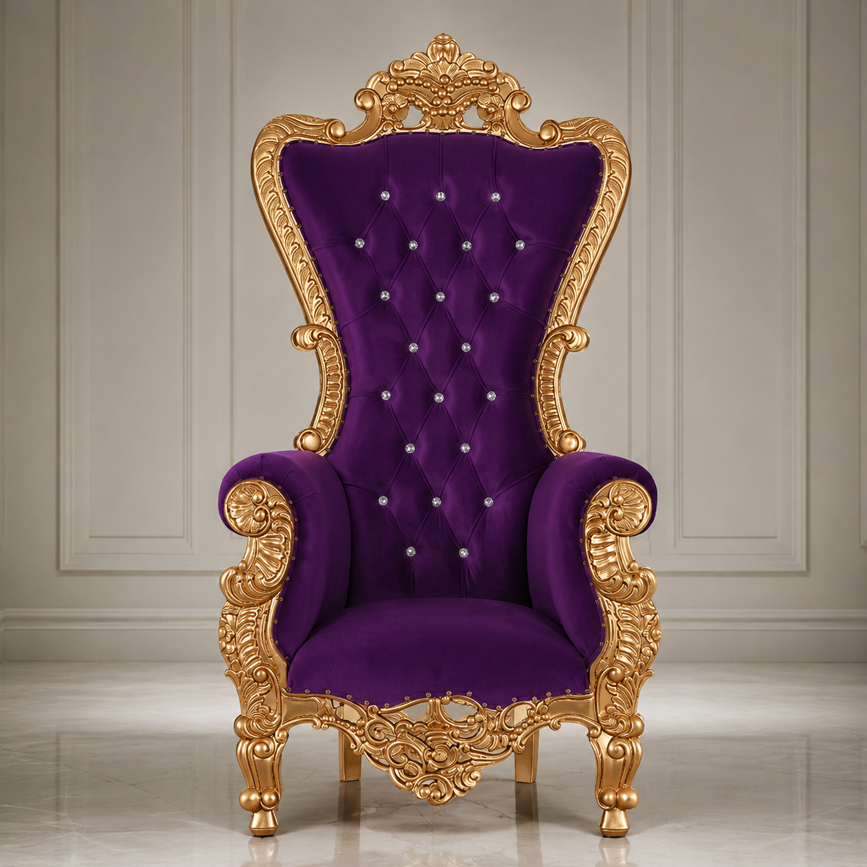 Queen Elizabeth Throne Chair