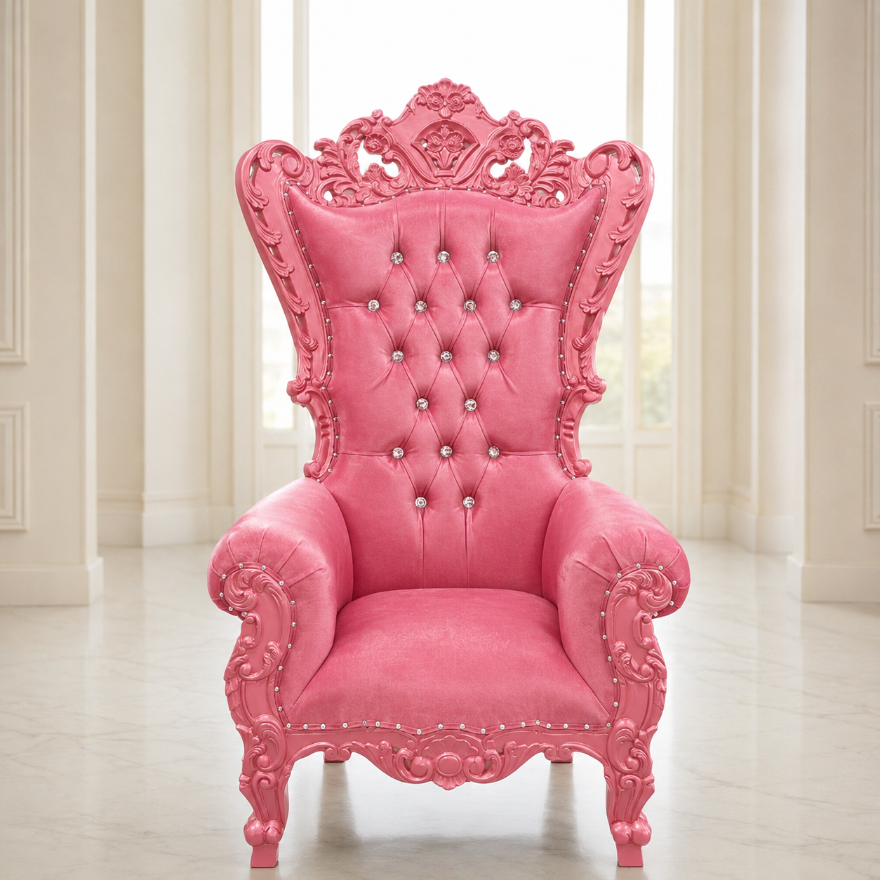 Queen Venus Throne Chair