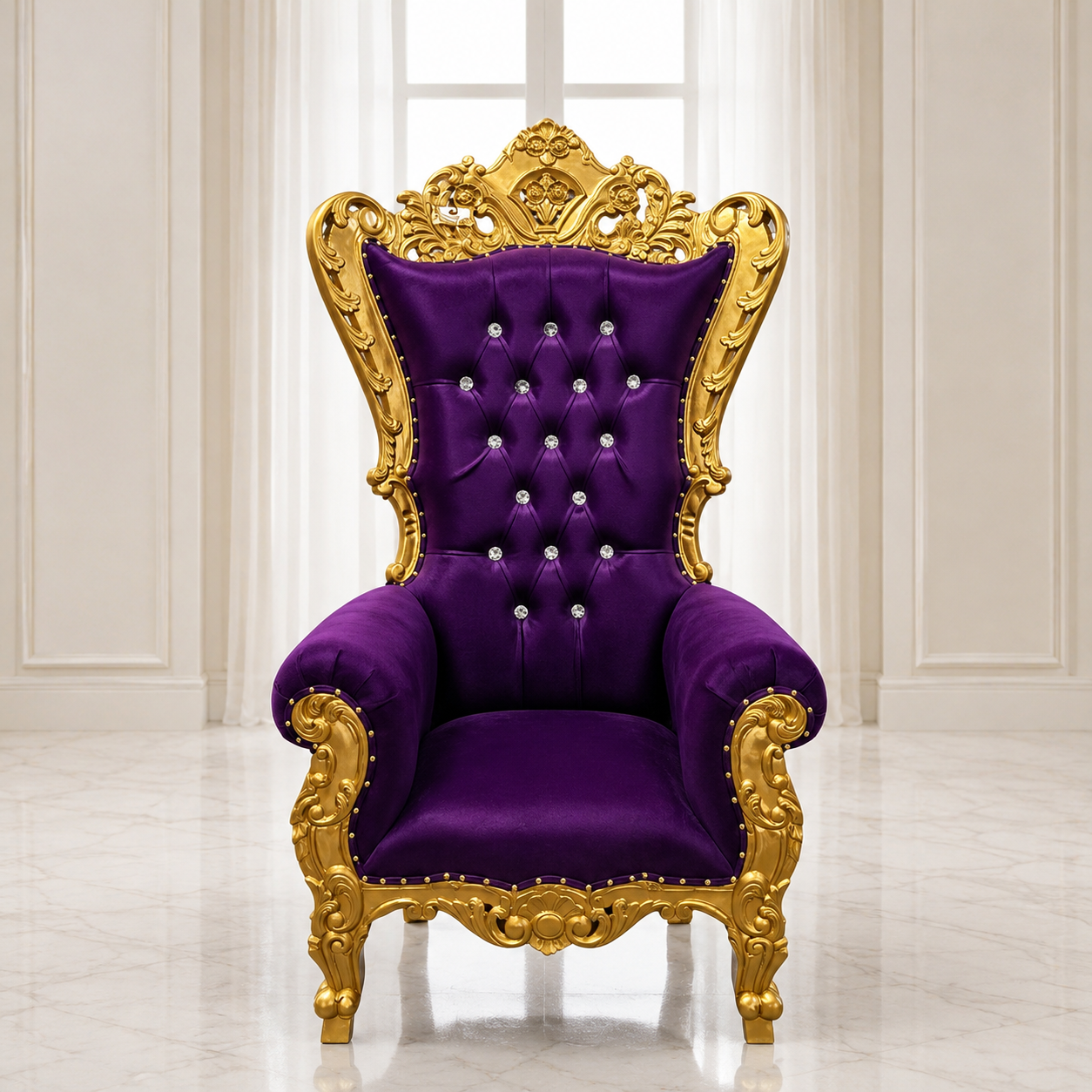 Queen Venus Throne Chair