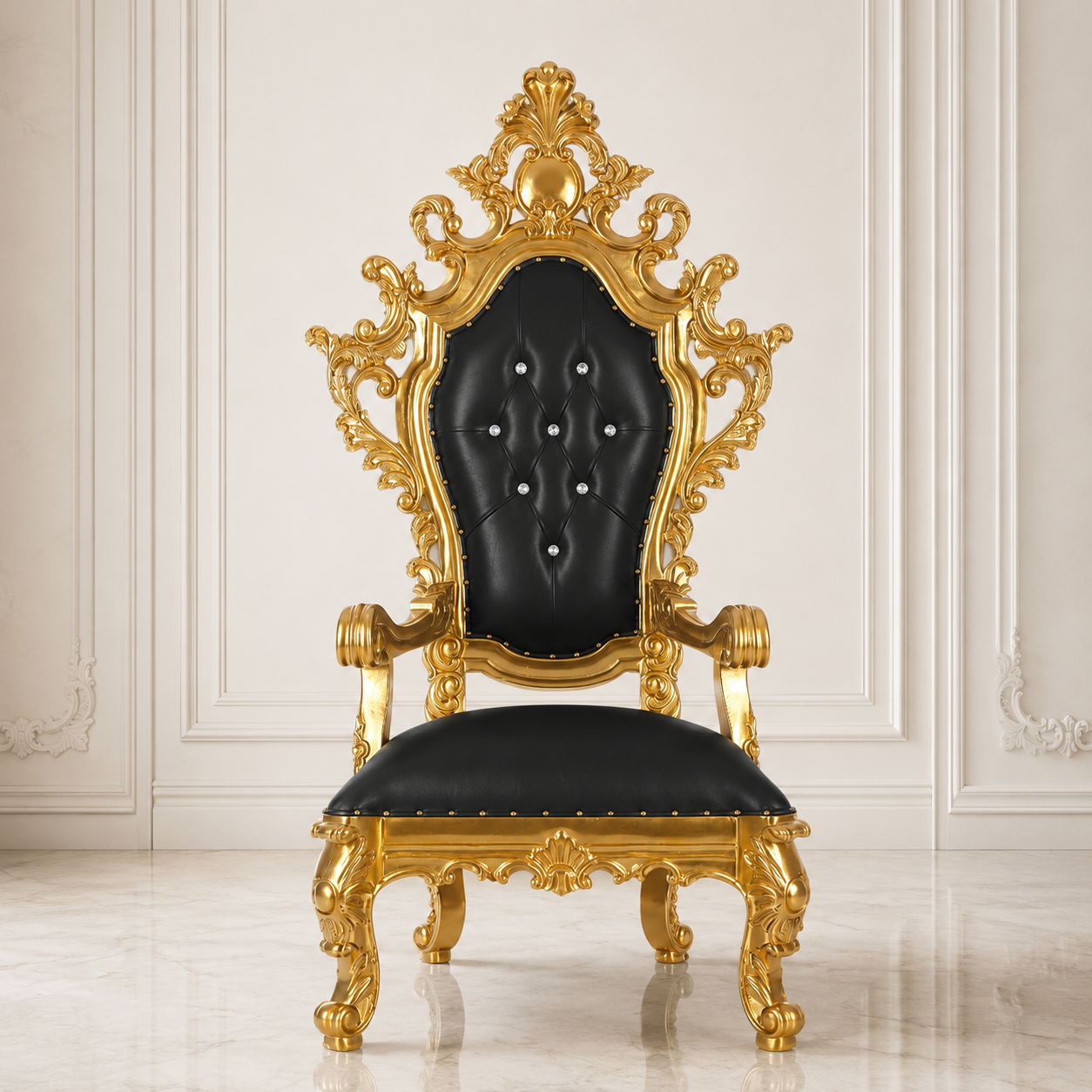 King Darius Royal Throne Chair