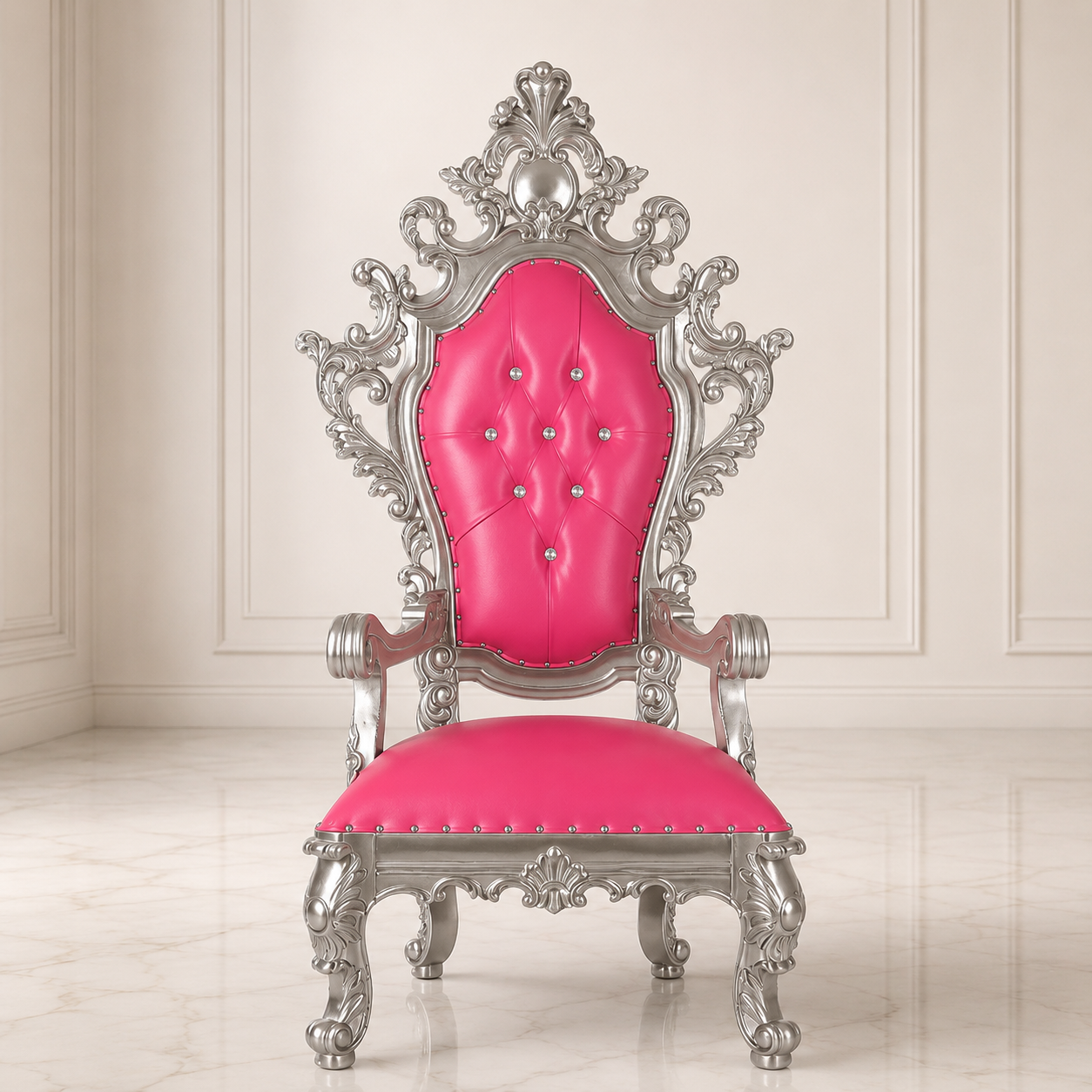 King Darius Royal Throne Chair