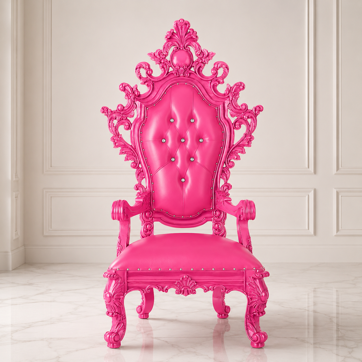 King Darius Royal Throne Chair