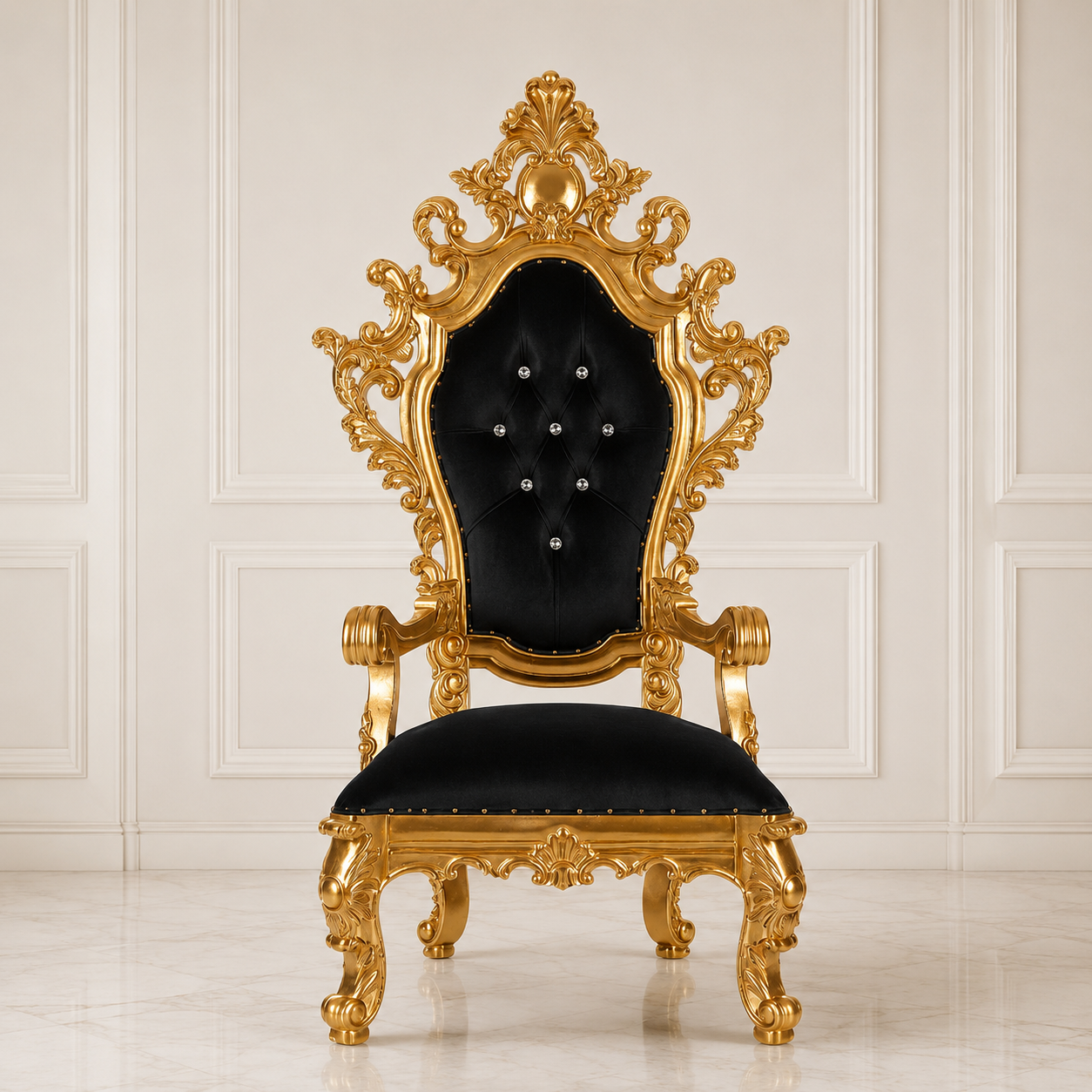 King Darius Royal Throne Chair