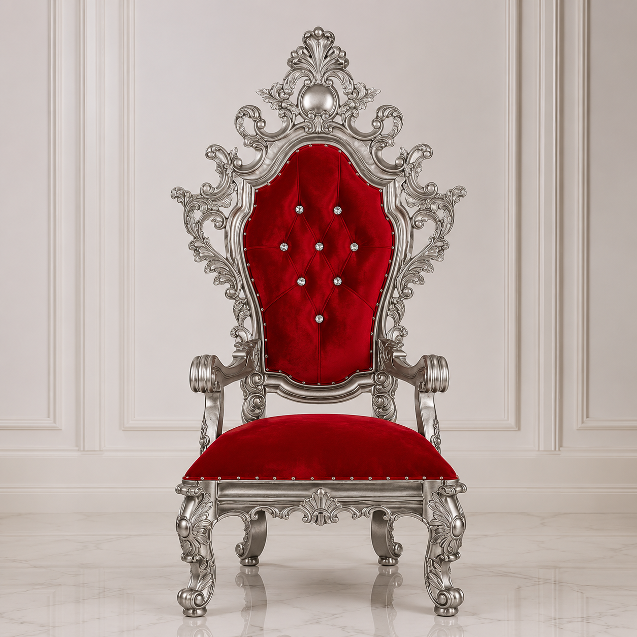 King Darius Royal Throne Chair
