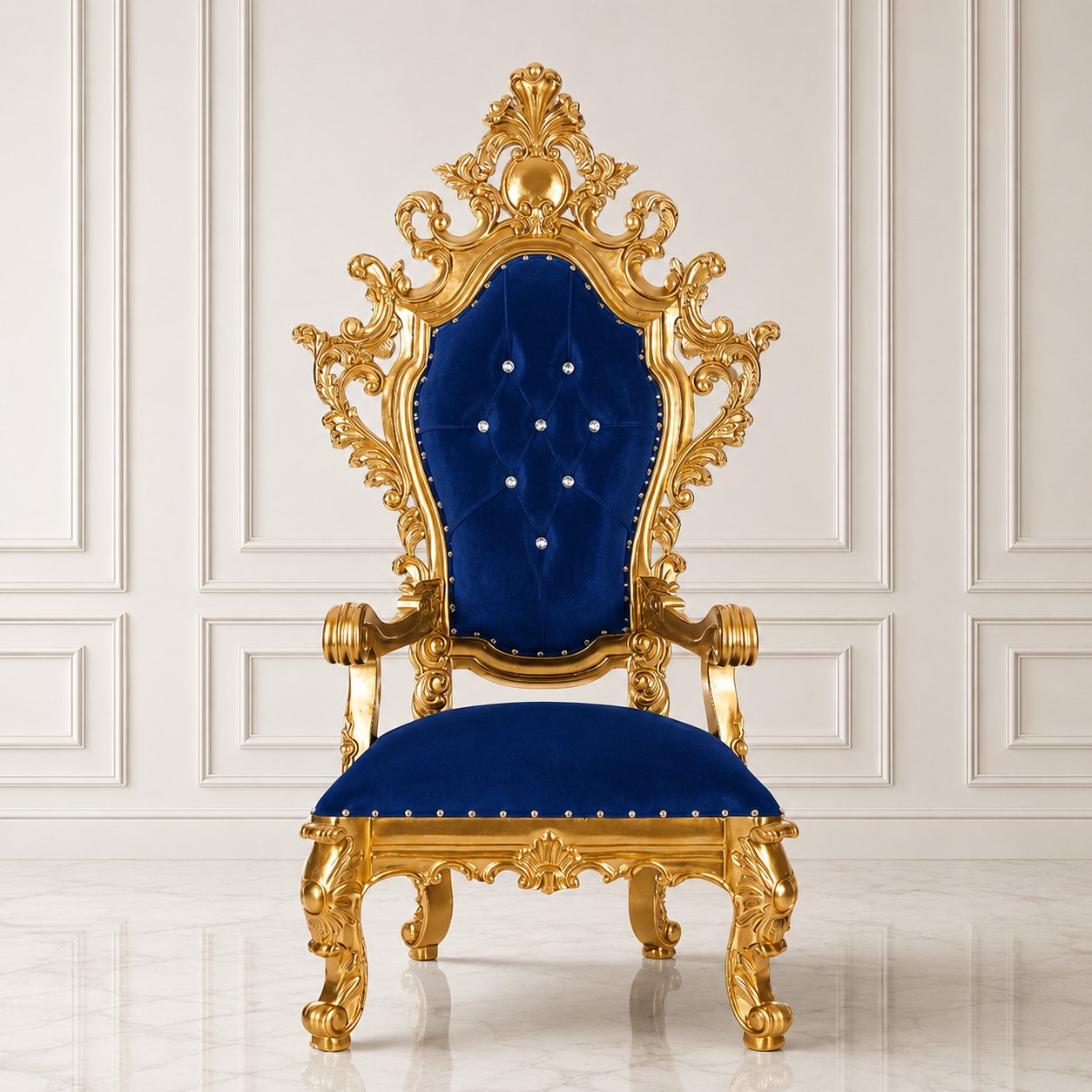 King Darius Royal Throne Chair