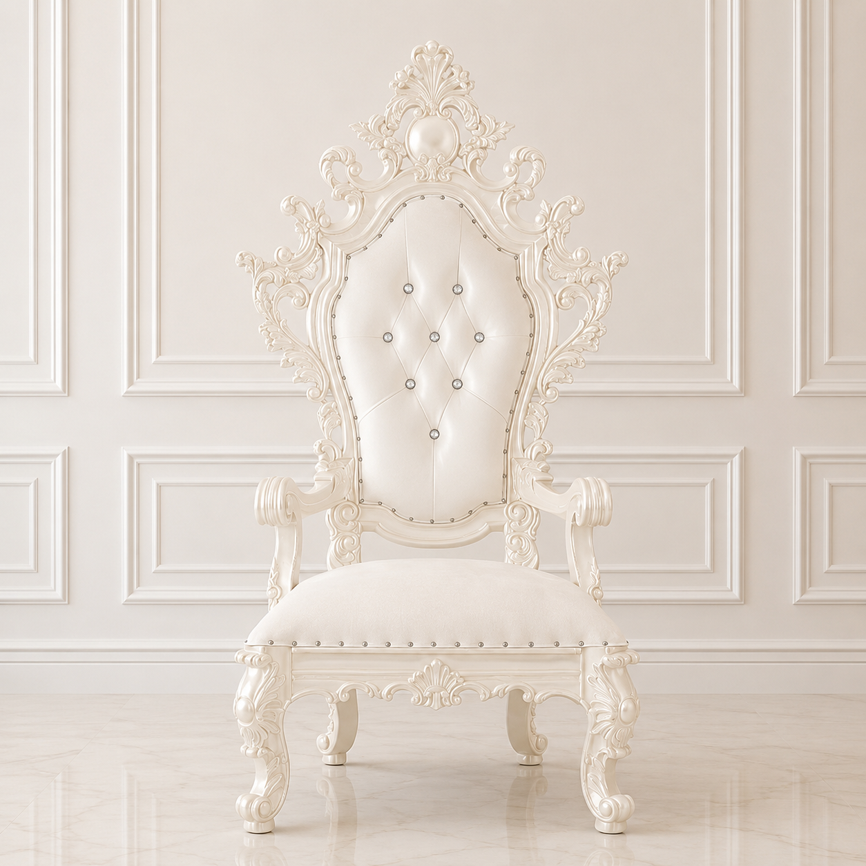 King Darius Royal Throne Chair